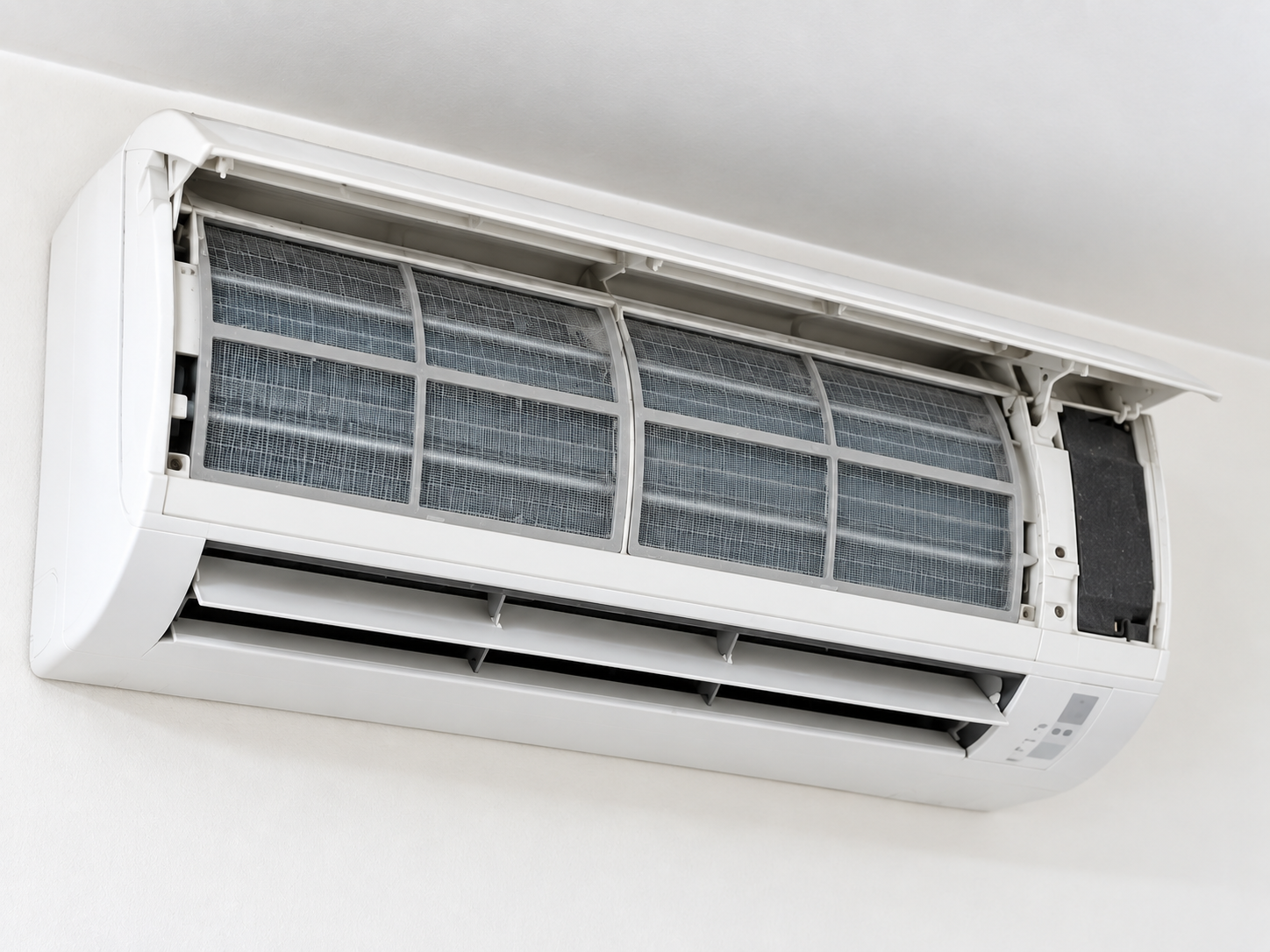 Clean aircond filter after cleaning