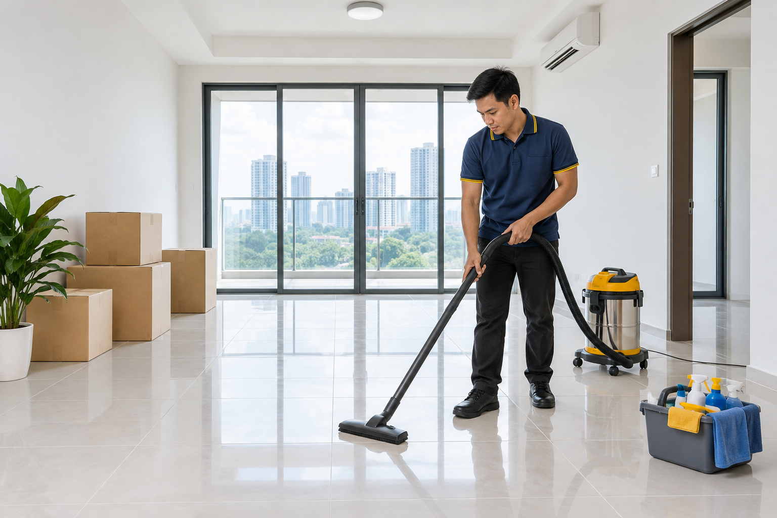 Move-in and move-out cleaning service